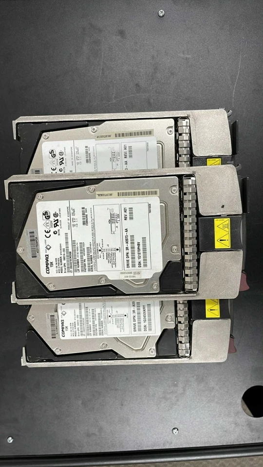 Compaq Proliant 18GB 15K SCSI HOT SWAP HARD DRIVE With TRAY f 1850R DL380 G2 G3 - Image 2 of 4