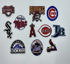 Baseball Patch Variety , Machine Embroidered, Iron On, Sew on, Applique Patch
