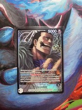 One Piece TCG Crocodile Alt Art Leader OP14-079 The Azure Sea’s Seven English