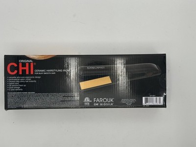 CHI Original Tourmaline Ceramic Hairstyling Flat Iron Hair Straughtener, 1 Inch