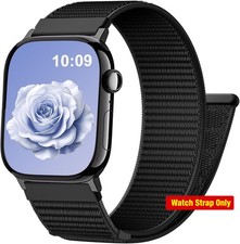 Nylon Sport Loop Band, Soft Breathable Braided Strap, 38mm 40mm 41mm 42mm 44mm 4