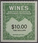 US Stamp Collection - Revenue - Cordial & Wine - Scott # RE180 - MNH NG