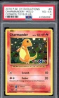 2016 Pokemon XY Evolutions Toys R Us Cosmo Holo 9 Charmander PSA 4