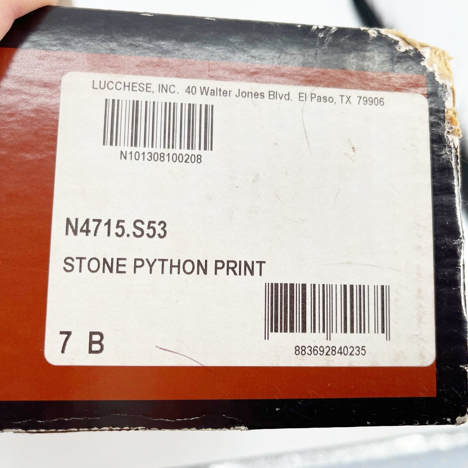 Lucchese Women’s 7 Stone Metallic Python Print Su… - image 13