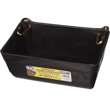 Little Giant 11" Black Fence Feeder With Hardware Clips  FF11BLACK