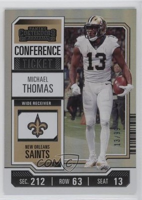 2023 Panini Contenders Conference Ticket 13/99 Michael Thomas #74 15ej