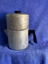 Vintage Drip-O-Lator Stovetop Drip Coffee Pot Maker 7 Cups Enterprise Co.