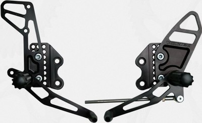 Vortex Adjustable Rear Set Black RS510K
