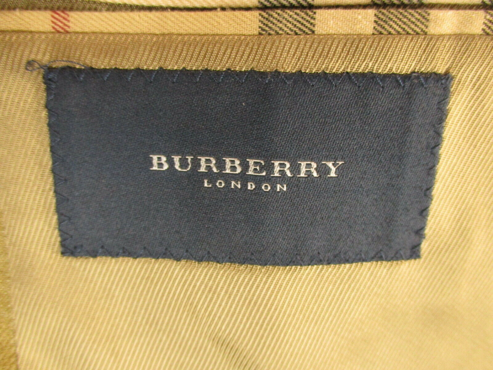 Burberry London Mens Brown 3 Btn Wool Silk Sport Coat 40R thumbnail 5