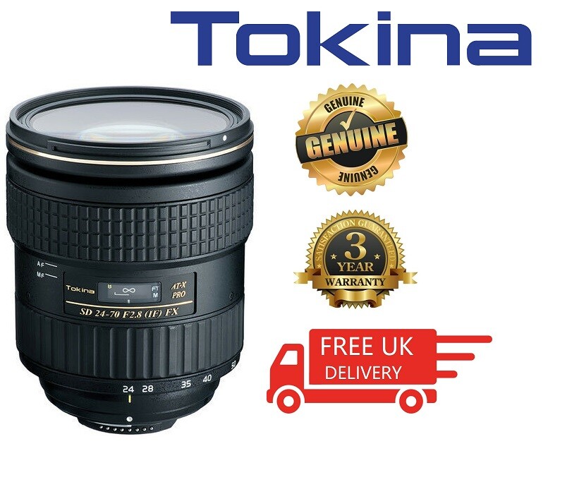 Tokina AT-X 24-70mm F/2.8 PRO FX Lens for Canon ATXAF247FXC