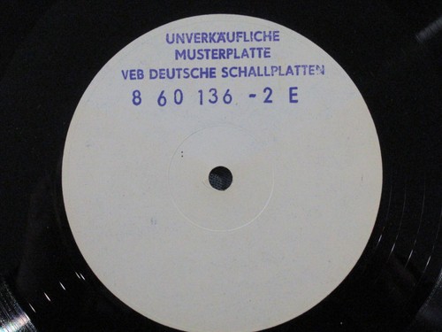 HANS HILDEBRANDT Traum oder ... / WHITE LABEL PROMO LP DDR 1968 LITERA 860136 - Foto 4 di 4