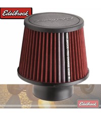 Edelbrock 43651 Pro-flo Universal Red Conical Air Filter W 3 Inlet Dry Filter Edelbrock 43651 Pro-flo Universal Red Conical Air Filter W 3 Inlet Dry Filter