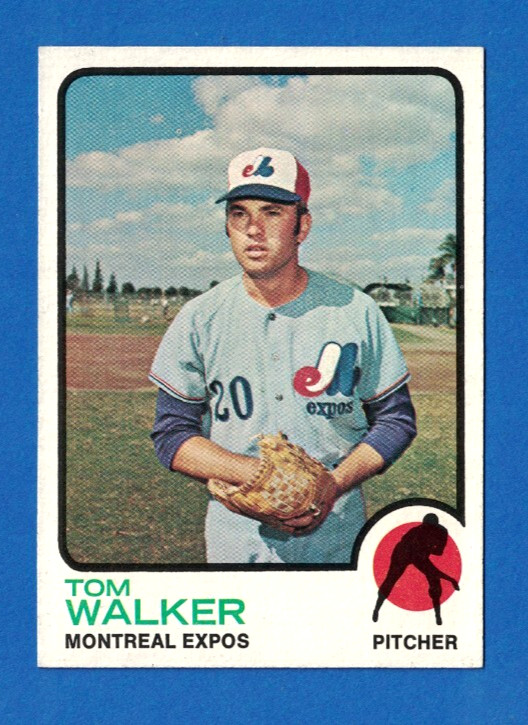 1973 Topps #41 Tom Walker NM+ Montreal Expos