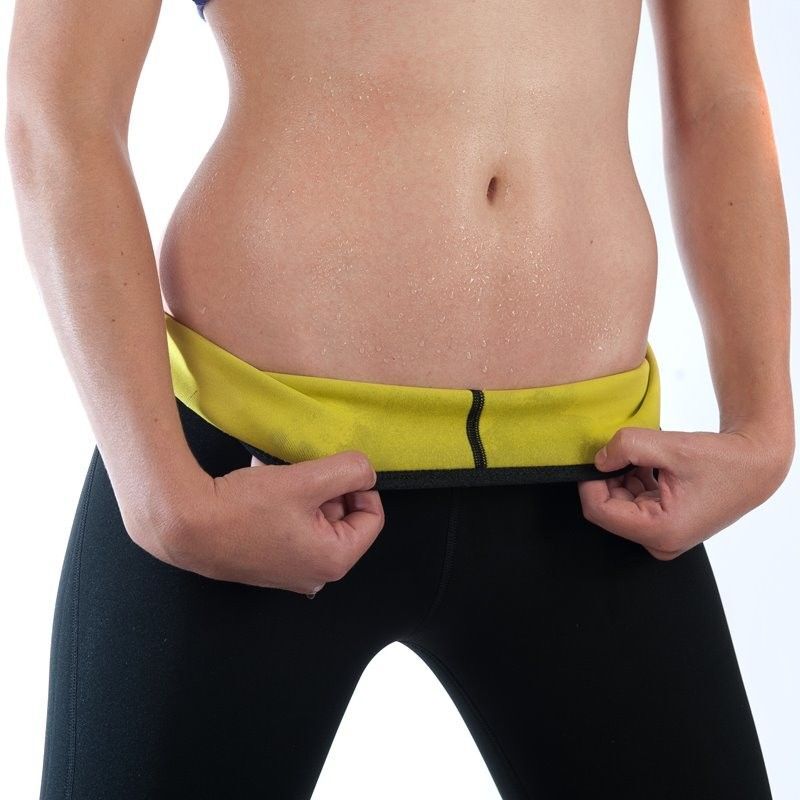 Panty sauna minceur XXL en textile intelligent noir pour le sport