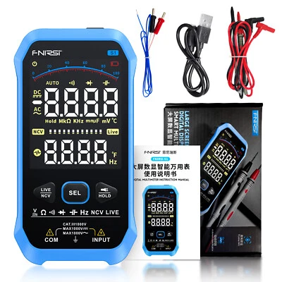 Digital Multimeter Messgerät LCD Strommesser Strom AC DC Voltmeter Amperemeter - Bild 1 von 4