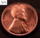 1933 Lincoln Wheat Penny Cent - Gem BU Red