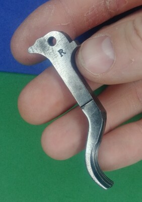 Chromed Shortened Trigger - M1917 / P14 Enfield Rifle Part - Remington Mfg