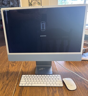 Blue Apple IMac 24-inch with M1 Chip 256GB SSD 8GB Memory 