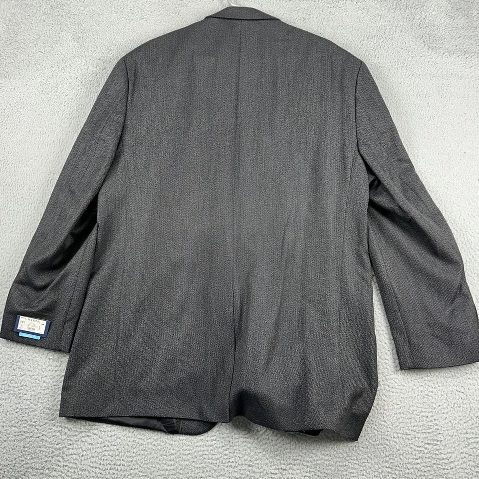 Blazer Croft Barrow Para Hombres 48L Largo Gris Abrigo Deportivo Calce Clásico NUEVO Foto 4 de 4