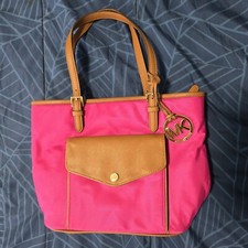 Michael Kors Hot Pink jet set bag