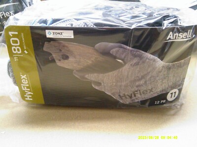 Ansell Hyflex 11-801 Multi-Purpose 12 Pair Size 11