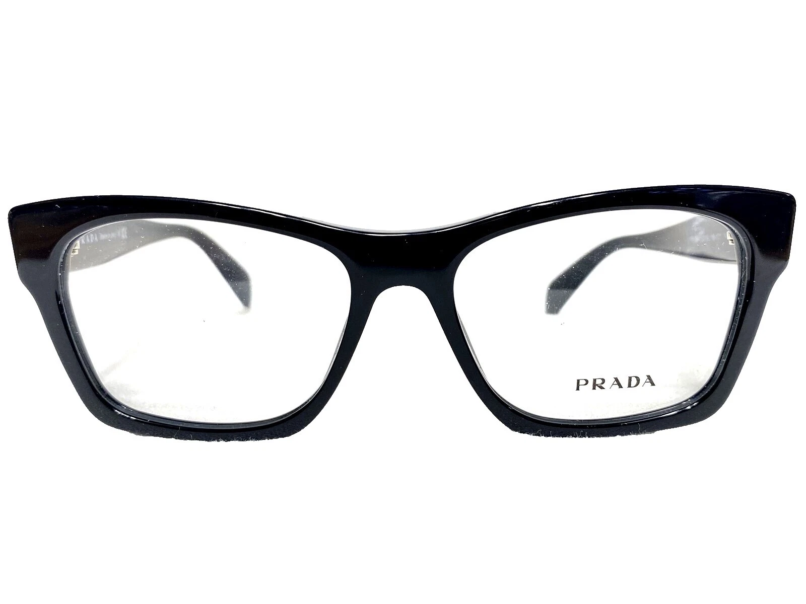 PRADA Plastic Frame Square Eyeglass Frames