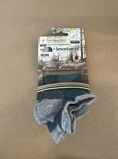Smartwool x North Face  Run Zero Cushion Merino Low Ankle Sock Large Women"s fit