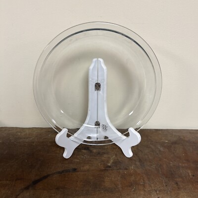 Pyrex 9  Clear Glass Pie Plate #209