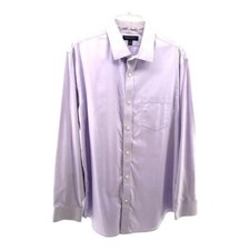 Banana Republic  16 - 16 1/2 Lilac Men  s Non Iron Classic Dress Shirt