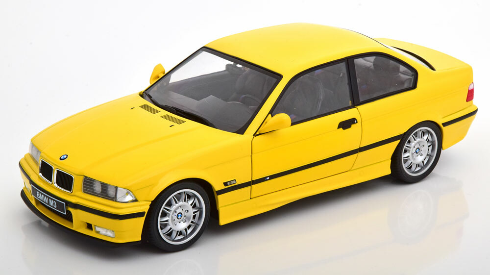 BMW E36 Coupe M3 1994 Yellow 1/18 Solido for sale online | eBay