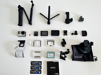 GoPro - Go Pro Hero4 Silver &amp; アタッチメントキット一式 Amazon.com : GoPro HERO4 Silver Edition Action Camcorder