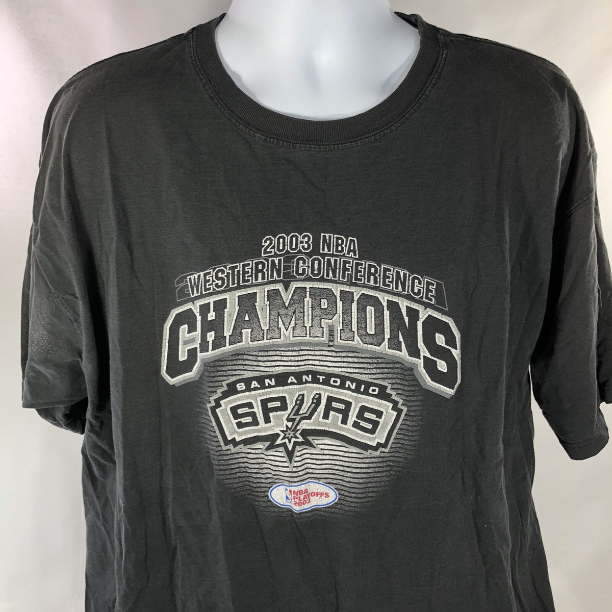 Vintage 2003 Western Conference Champions San Antonio Spurs Shirt