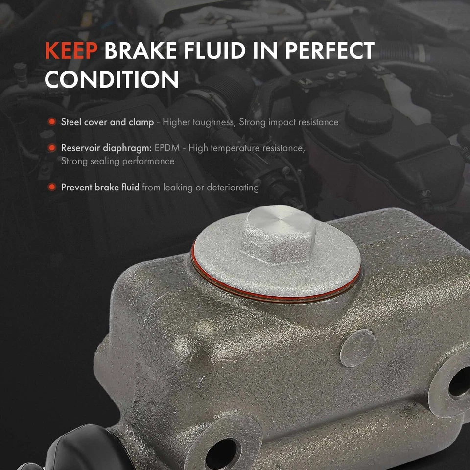 Cilindro maestro de freno para Jeep Studebaker AMC Packard Nash Hudson Frazer Kaiser Foto 3 de 4