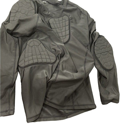 Youth Xl Padded Athletic Long Sleeve Shirt
