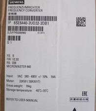 NEW In Box SIEMENS 6SE6440-2UD32-2DB1 6SE6 440-2UD32-2DB1