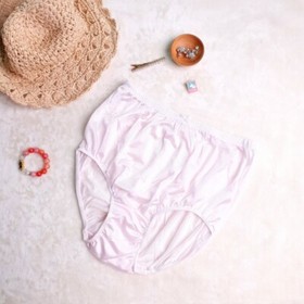 6x Lingerie Soft Nylon Full Brief Panties Women Underwear Size XL VTG Granny New