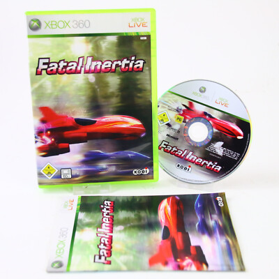 Xbox 360 Fatal Inertia mit Anleitung aktzeptabel