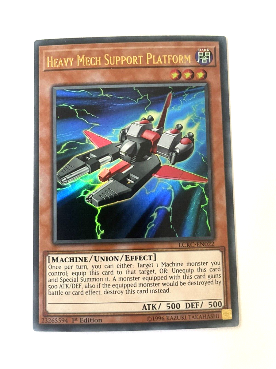 Heavy Mech Support Platform - LCKC-EN022 - Ultra Rare - 1st Edition NM Yugioh! | eBay Heavy Mech Support Platform - LCKC-EN022 - Ultra Rare - 1st Edition NM Yugioh! | eBay