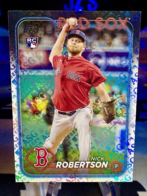 2024 Nick Robertson Topps All-Star Game Foil Stamped Rookie Card #13