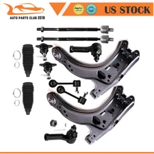 Front Lower Control Arm w/ Ball Joint Tie Rod Suspension Fits 1999-2005 VW Jetta