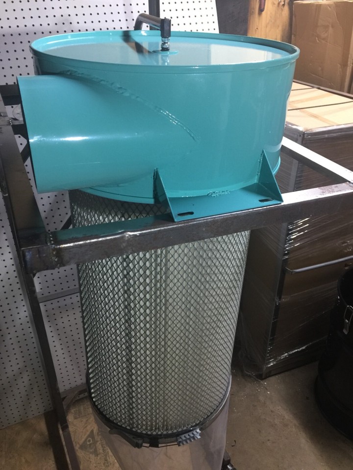 DIY dust collector. Universal 0.3 Micron Dust Canister Filter for 1-3HP ...