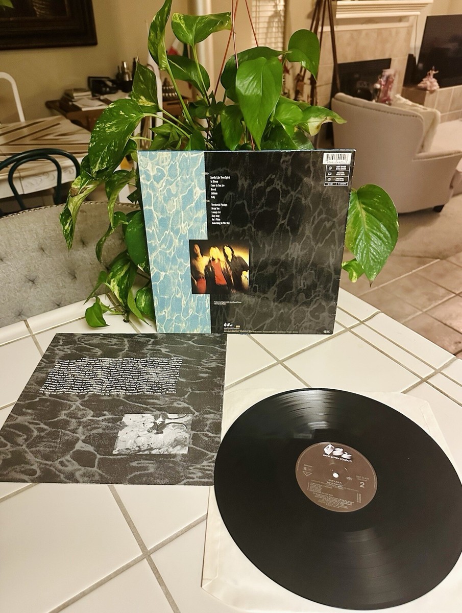 Nirvana - NEVERMIND メキシコ盤仕様（GEF 24425P） NIRVANA Nevermind LP 1991 EU 1st PRESS VINYL 24425 INVERTED UPSIDE