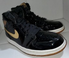 Jordan 1 High OG Black Metallic Gold 2013 555088-019 Sz 7 Men JBC Rare BANNED