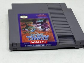 NES Nintendo - Street Fighter 2010 The Final Fight - CIB Complete w/ Poster