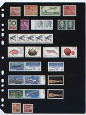 **ANCHOR 100 New Stock Pages 8S (8- rows) Sheets - Black sheets--FREE SHIPPING.