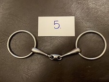 5 Qualcraft Doppelt Gebrochenes Edelstahl Gebiss 12,5 Cm, 17mm stark