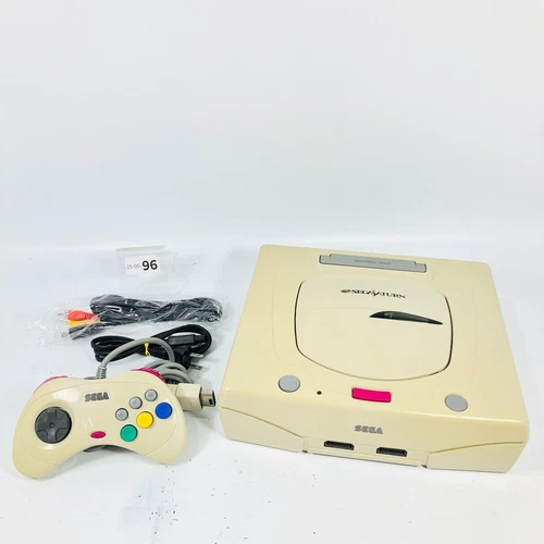 [Excellent+++] Sega Saturn White Console HST-3220 NTSC-J from Japan 25-06-96