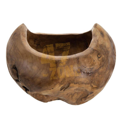 Teak Root Bowl Brown Indoor Outdoor Home Decor Tabletop Decoration