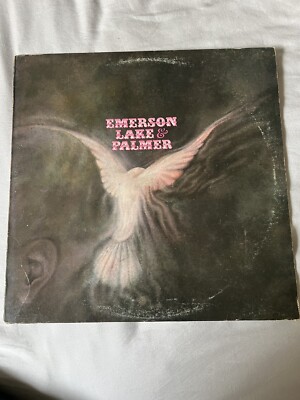 Emerson, Lake & Palmer self titled album vinyl LP by Cotillion Records 1971
