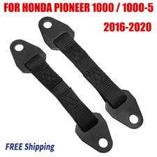 1 Pair Car Door Limiting Straps Belt Accessories For Honda Pioneer 1000 / 1000-5